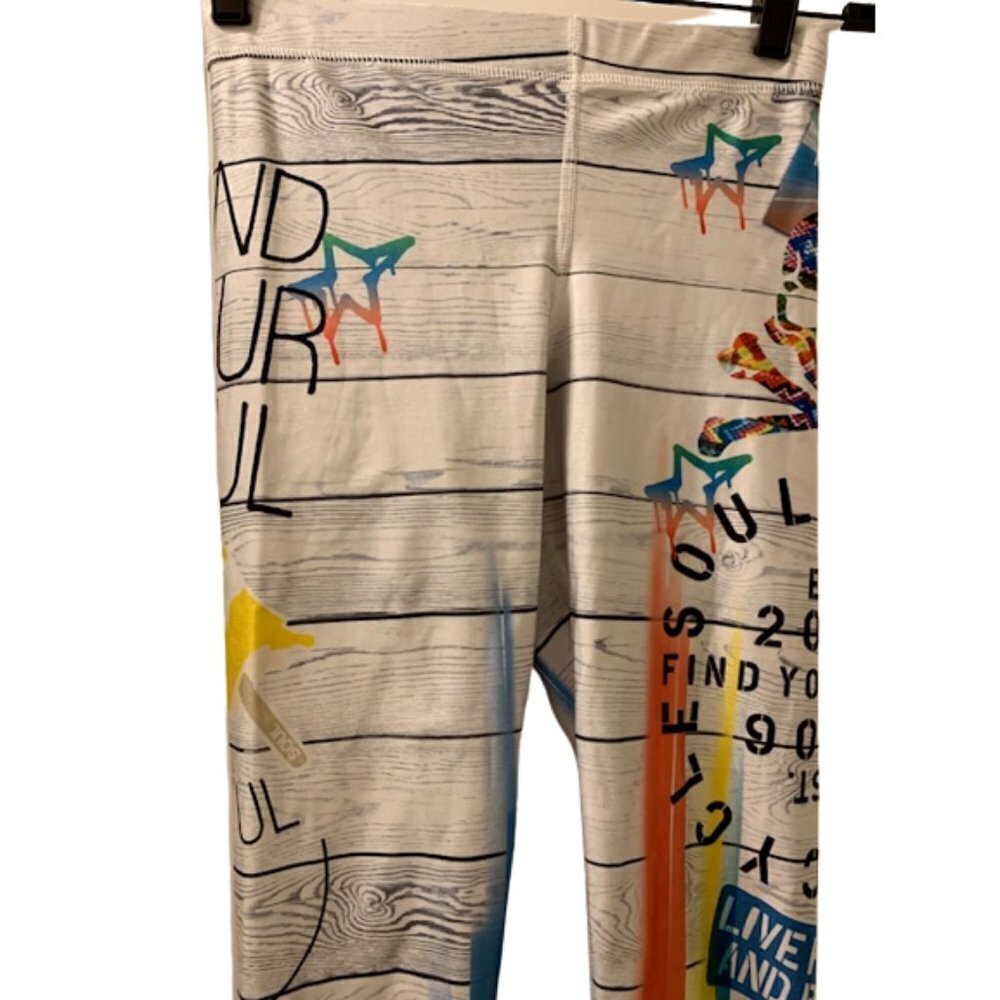 Women' Terez Soulcycle Leggings Find Your Soul Size Small